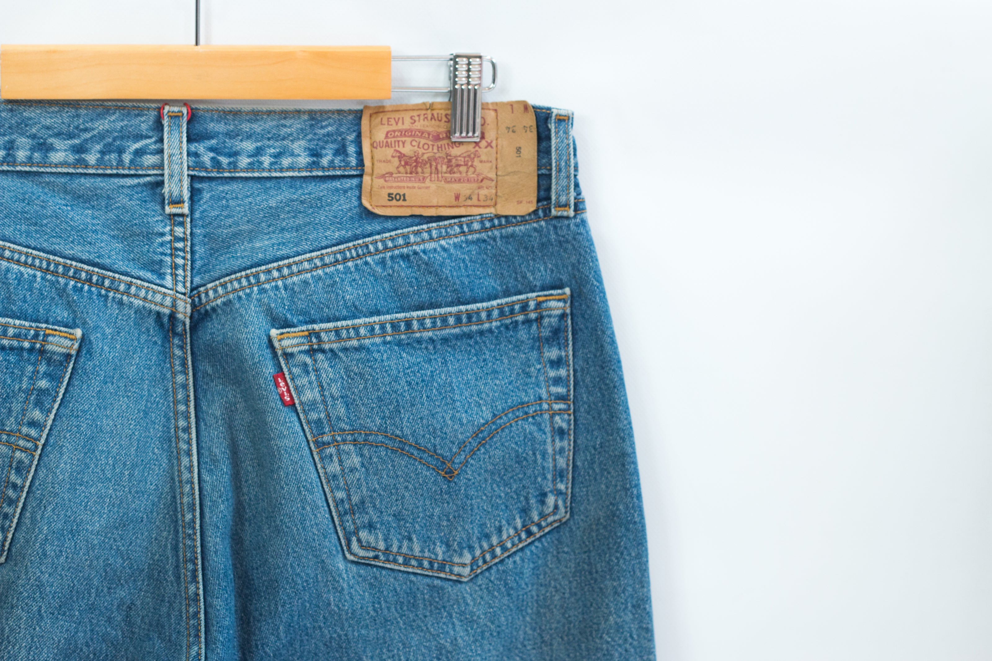 Levis 501 jeans W34