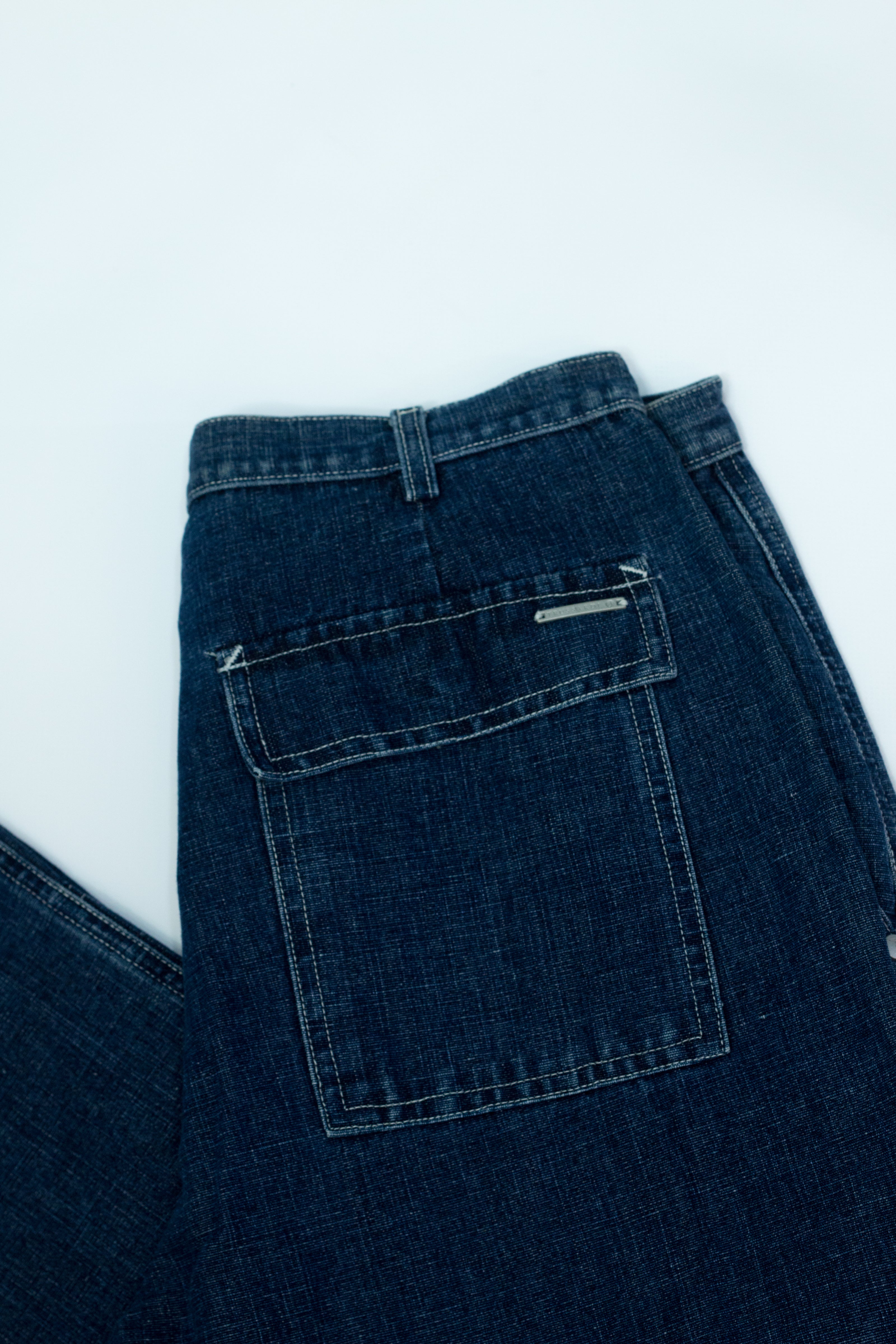 Trussardi Jeans high waisted baggy jeans