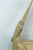 Huanqiu Adjustable Shoulder Bag - Zipper in Beige Color - Light Oil