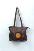 Sun-Kissed Leather Shoulder Bag