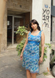 Vintage gorgeous silk dress (M)