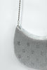 Stunning silver chain mail cross body bag