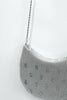 Stunning silver chain mail cross body bag