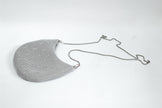 Stunning silver chain mail cross body bag