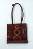 Super cute burgundy funky bag