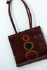 Super cute burgundy funky bag