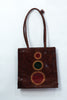 Super cute burgundy funky bag