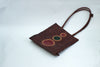 Super cute burgundy funky bag