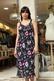 Vintage 90s style floral midi dress (M/L)