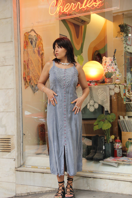 Vintage boho style dress (M/L)