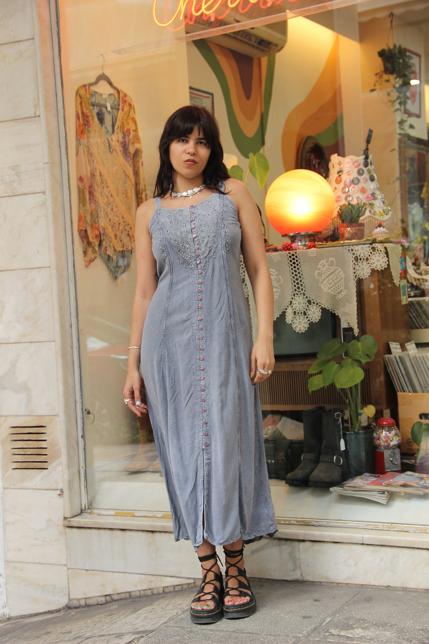 Vintage boho style dress (M/L)