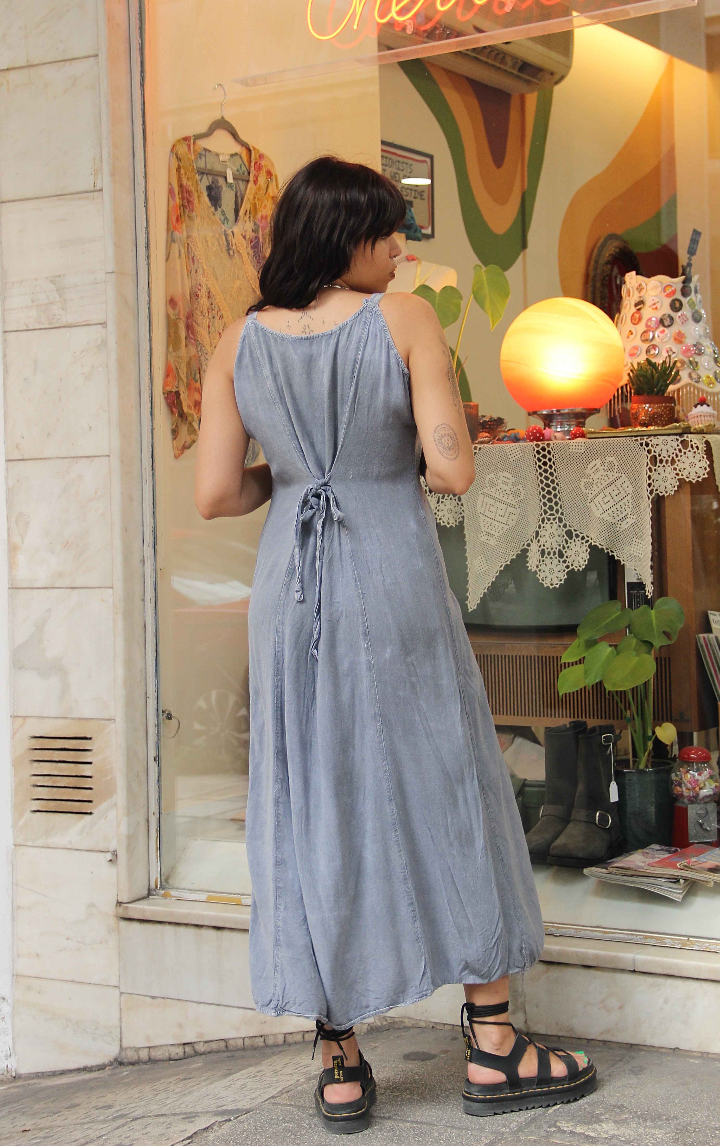 Vintage boho style dress (M/L)
