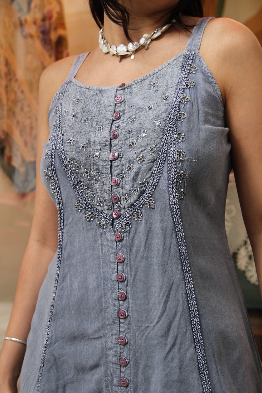 Vintage boho style dress (M/L)