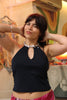 Super cute vintage halter top (L/XL)