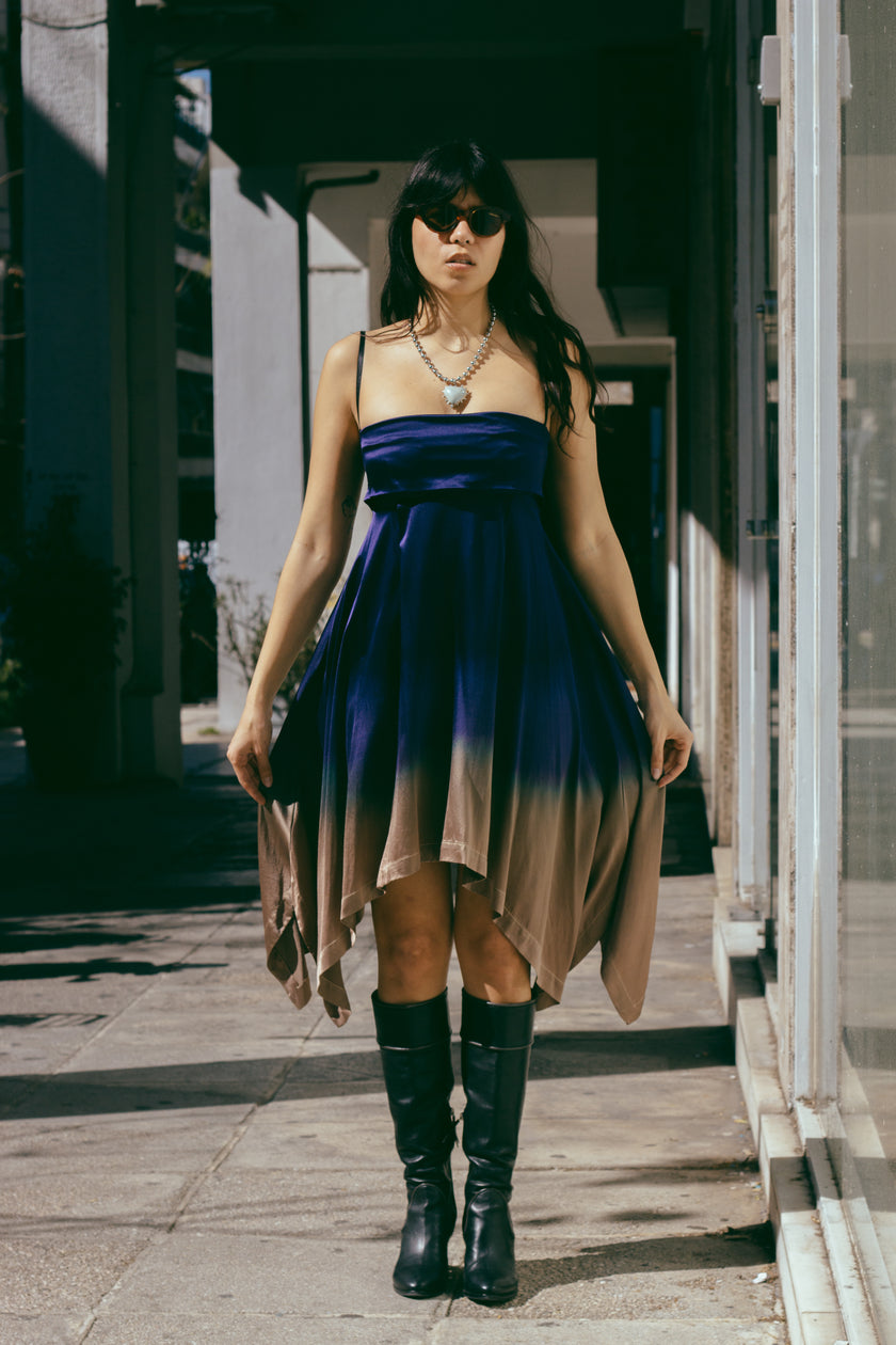 Stunning cinema satin dress