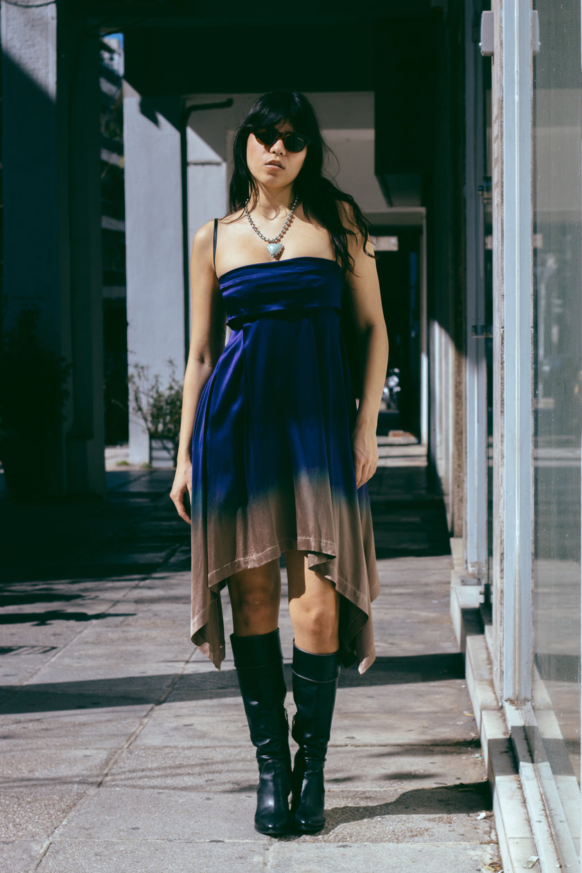 Stunning cinema satin dress