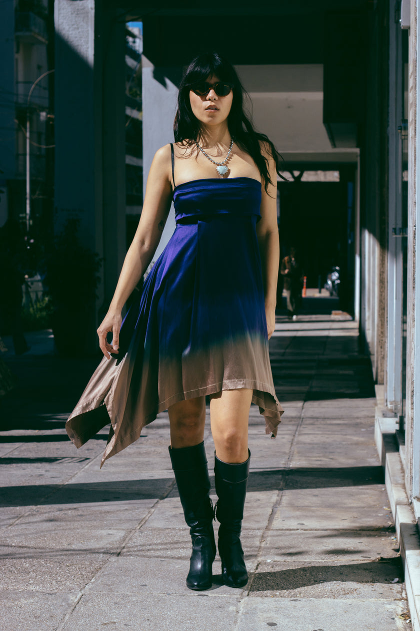 Stunning cinema satin dress