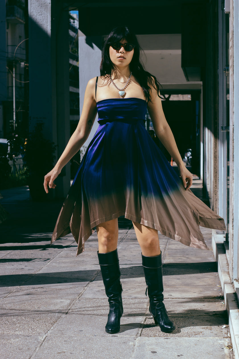 Stunning cinema satin dress