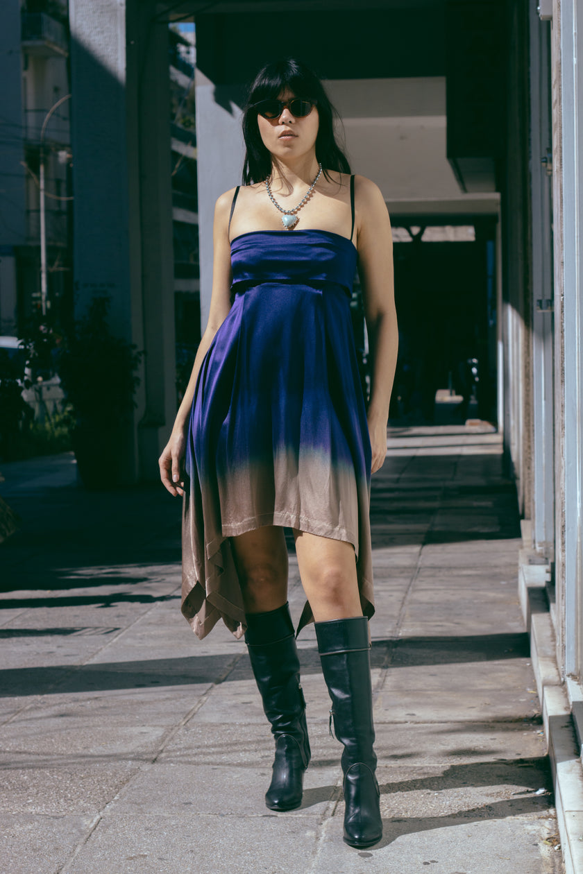 Stunning cinema satin dress