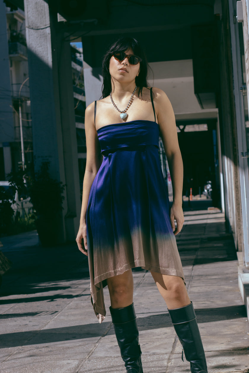 Stunning cinema satin dress