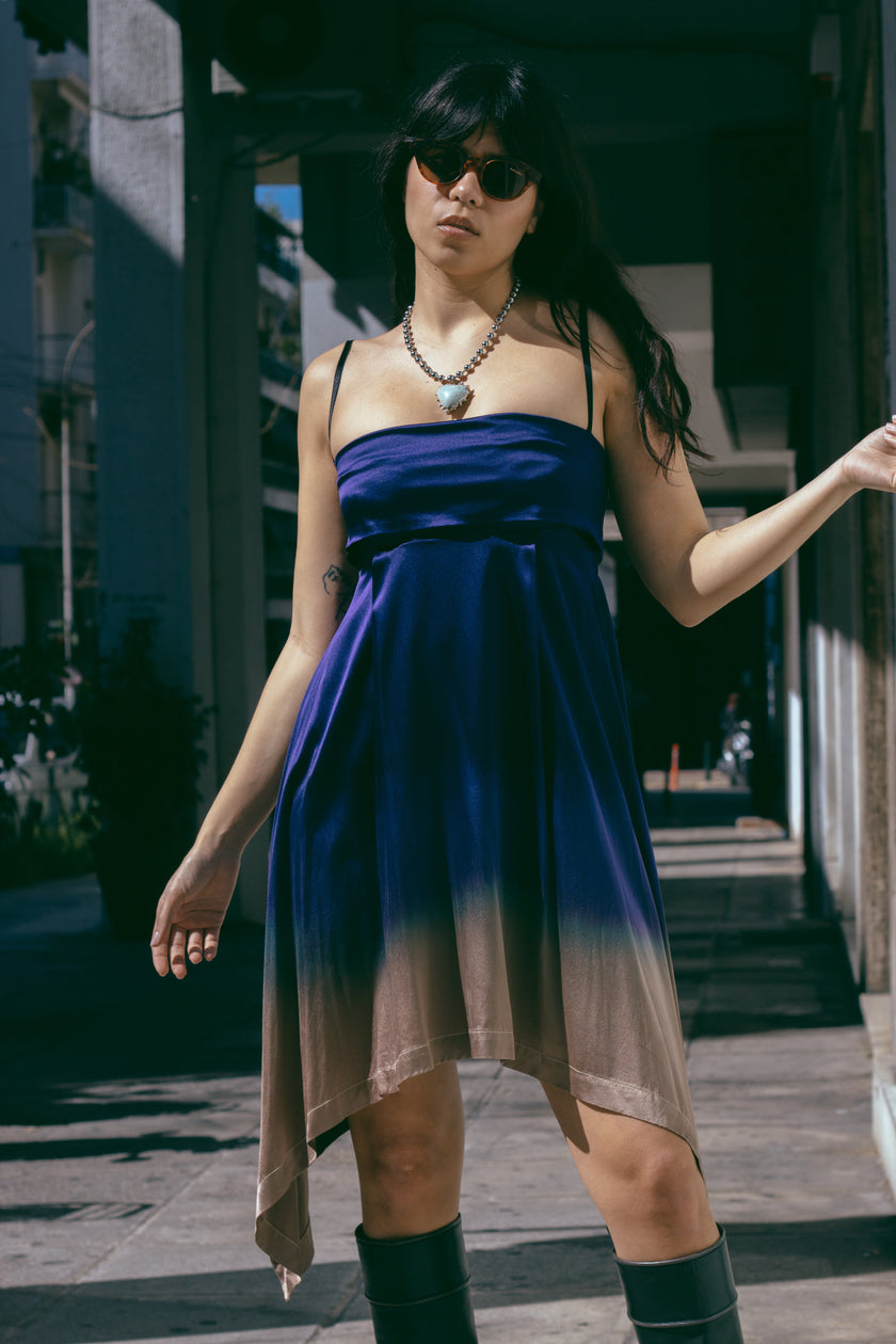 Stunning cinema satin dress