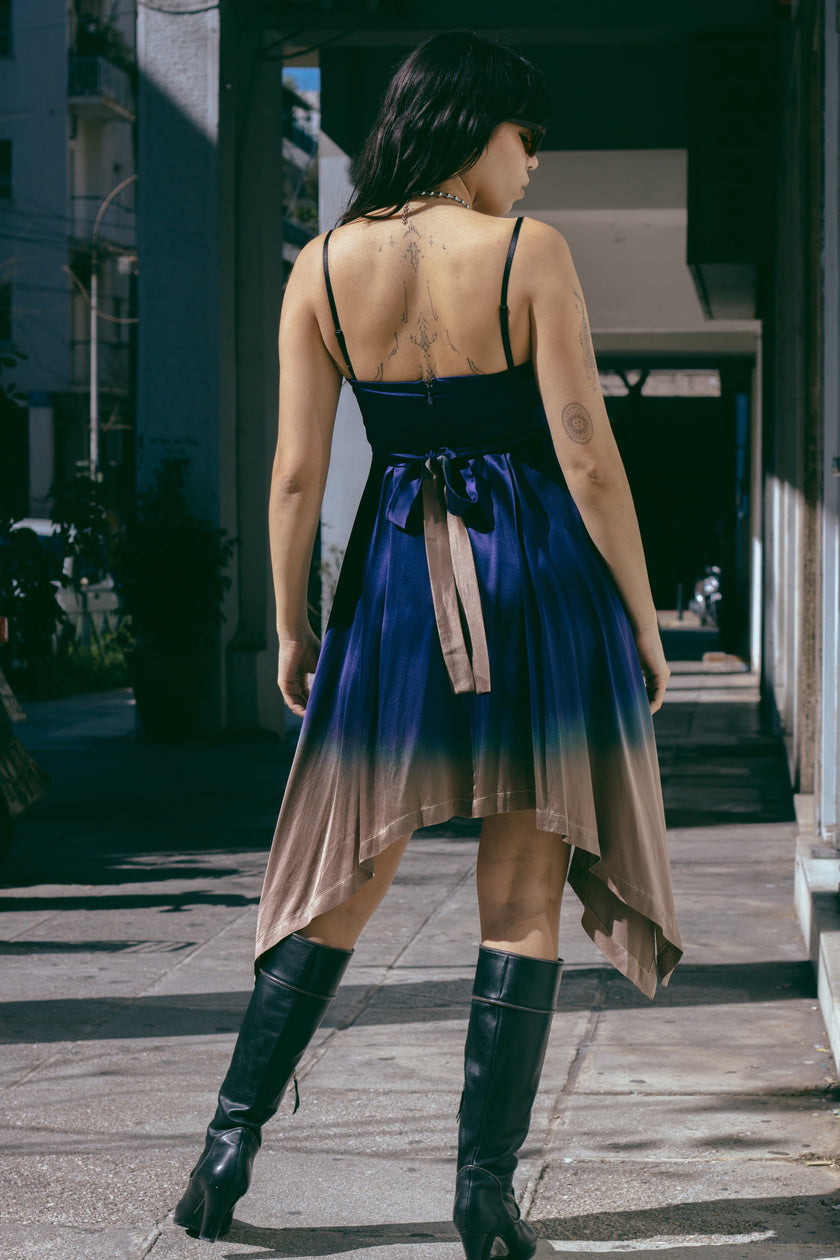 Stunning cinema satin dress