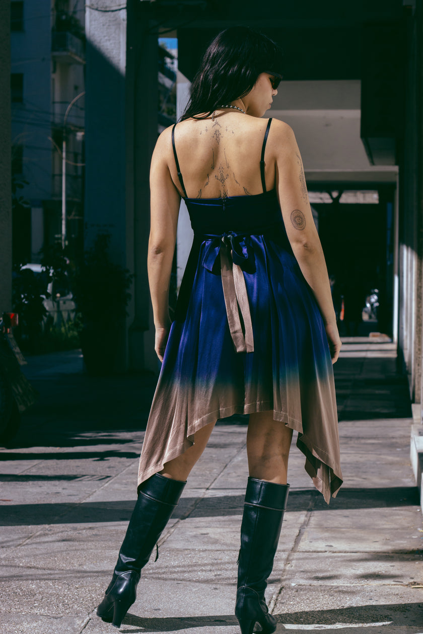 Stunning cinema satin dress