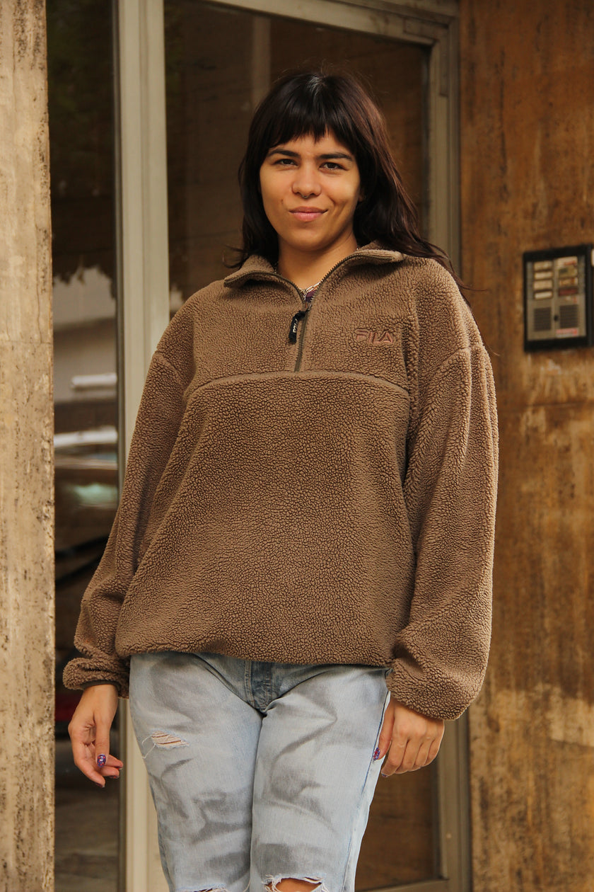 Fila brown fleece (L)