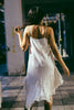 Ethereal 100% silk deadstock dress