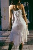 Ethereal 100% silk deadstock dress