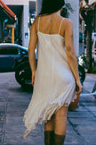 Ethereal 100% silk deadstock dress