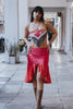 Stunning silk satin skirt