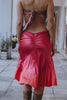 Stunning silk satin skirt