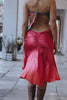 Stunning silk satin skirt