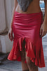 Stunning silk satin skirt