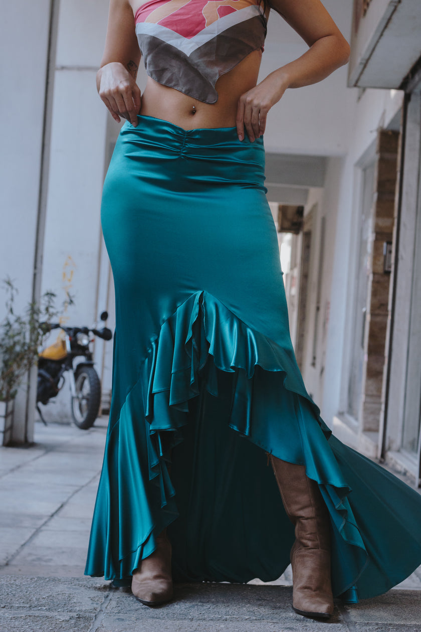Absolutely stunning silk mermaid Zinas skirt