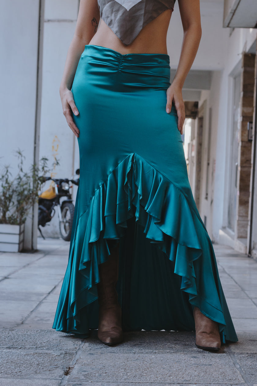 Absolutely stunning silk mermaid Zinas skirt