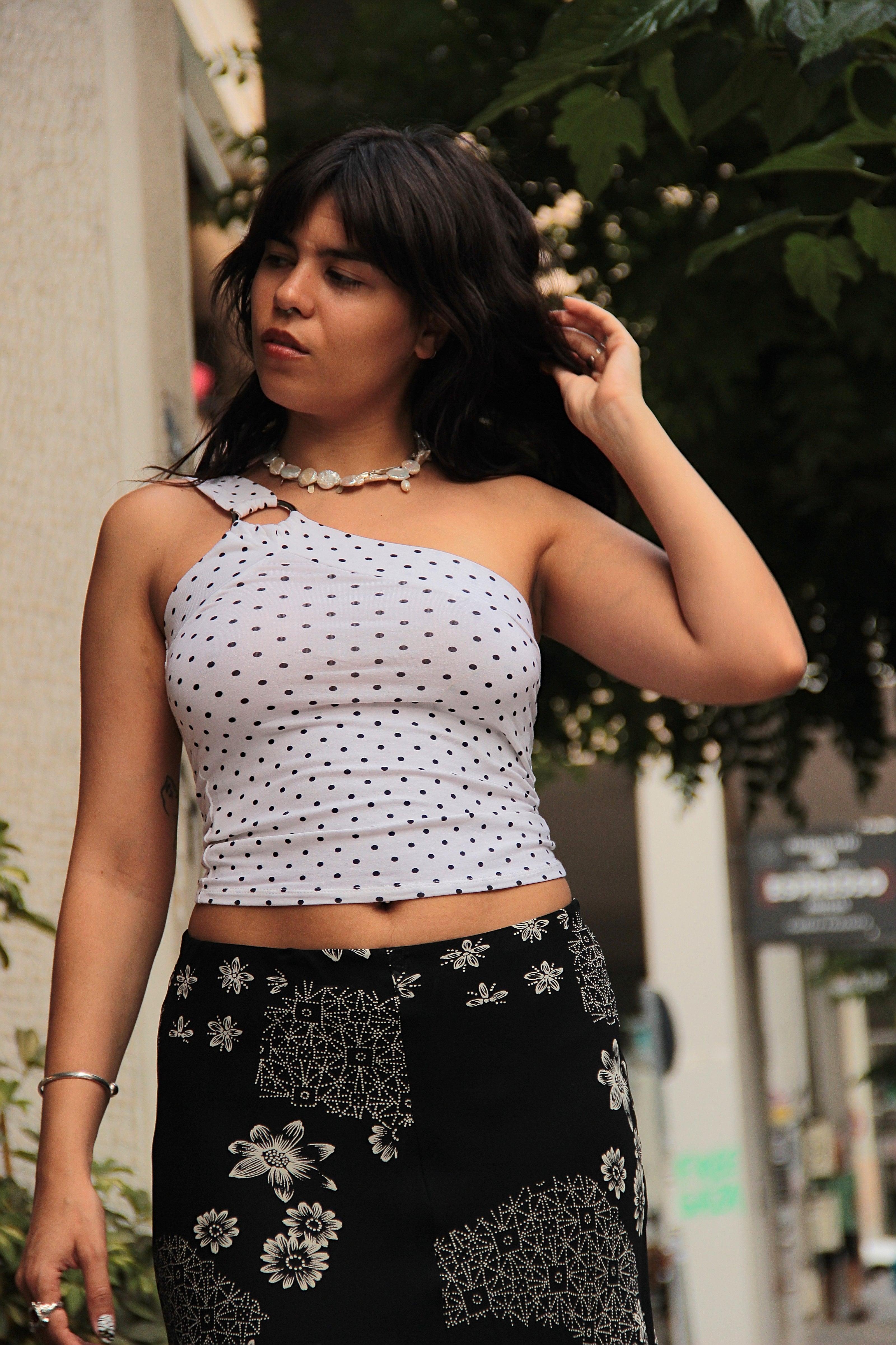 Vintage 90s style midi skirt (S/M)