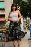 Vintage 90s style midi skirt (S/M)