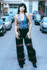 Thoughts reworked tie dye jeans