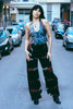 Thoughts reworked tie dye jeans