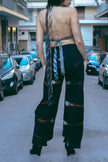Thoughts reworked tie dye jeans