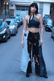 Stunning Cosette up-cycled tie top