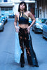 Stunning Cosette up-cycled tie top