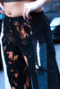 Thoughts reworked unique patchwork jeans