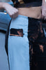 Thoughts reworked unique patchwork jeans
