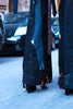 Thoughts reworked unique patchwork jeans