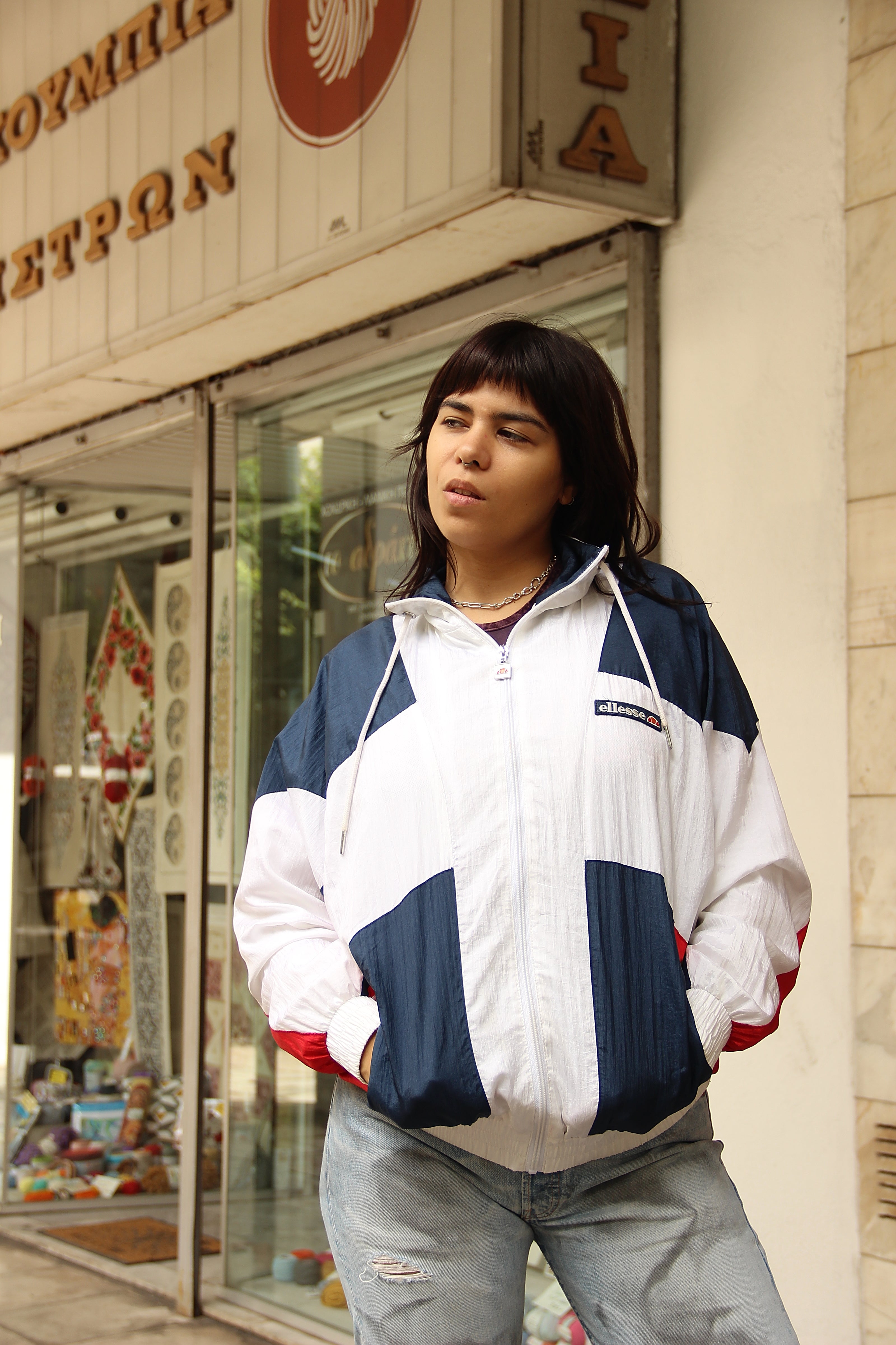 Vintage Men's Track jacket (S)