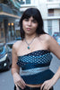 Cocette up-cycled tie top