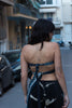 Cocette up-cycled tie top